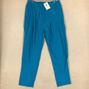 Undefeated Pleated Athletic Track Pants Jungle Green‎ Men’s size L NWT